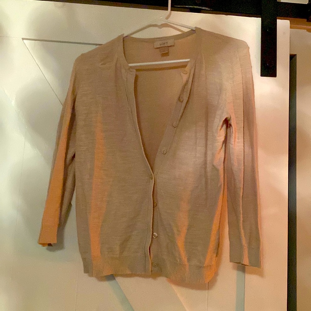 3/4 sleeve cardigan